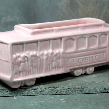San Francisco Vintage Ceramic Pink Planter - Circa 1950s/60s Vintage Ceramic Planter - MB of California | FREE SHIPPING 