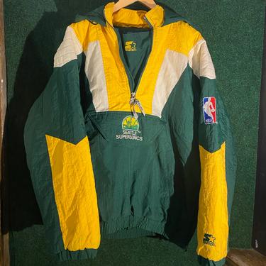 Vintage Seattle Supersonics Starter Parka Jacket