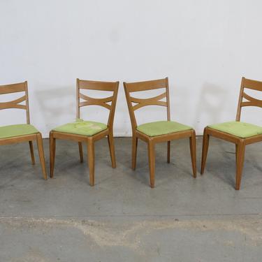 Set of 4 Mid-Century Modern Heywood Wakefield Dining Chairs 