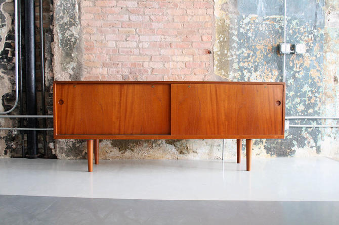 Teak Credenza By Hans Wegner For Ry Mobler Denmark From Circa