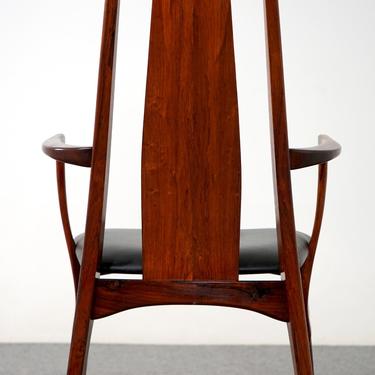 1 Rosewood &amp;quot;Eva&amp;quot; Arm Chair, by Niels Koefoed - (D862) 