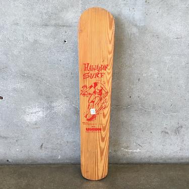 Vintage Hawaiian Surf Skateboard