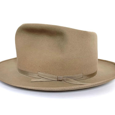 Vintage 1950s Royal STETSON Stratoliner Fedora ~ size 7 to 7 1/8