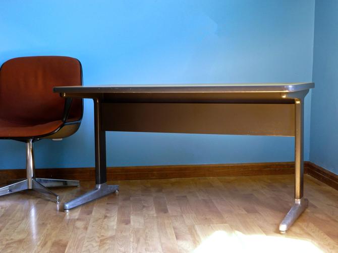 Vintage Herman Miller Action Office Desk Designed By Robert Propst