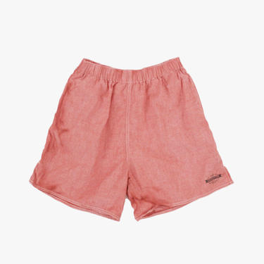 Vintage 90s Shorts - Coca Cola - Red - Soda - Small - Elastic Waist - Soda - Lettering - Running Shorts - Athletic - 90s - Gingham Trim 