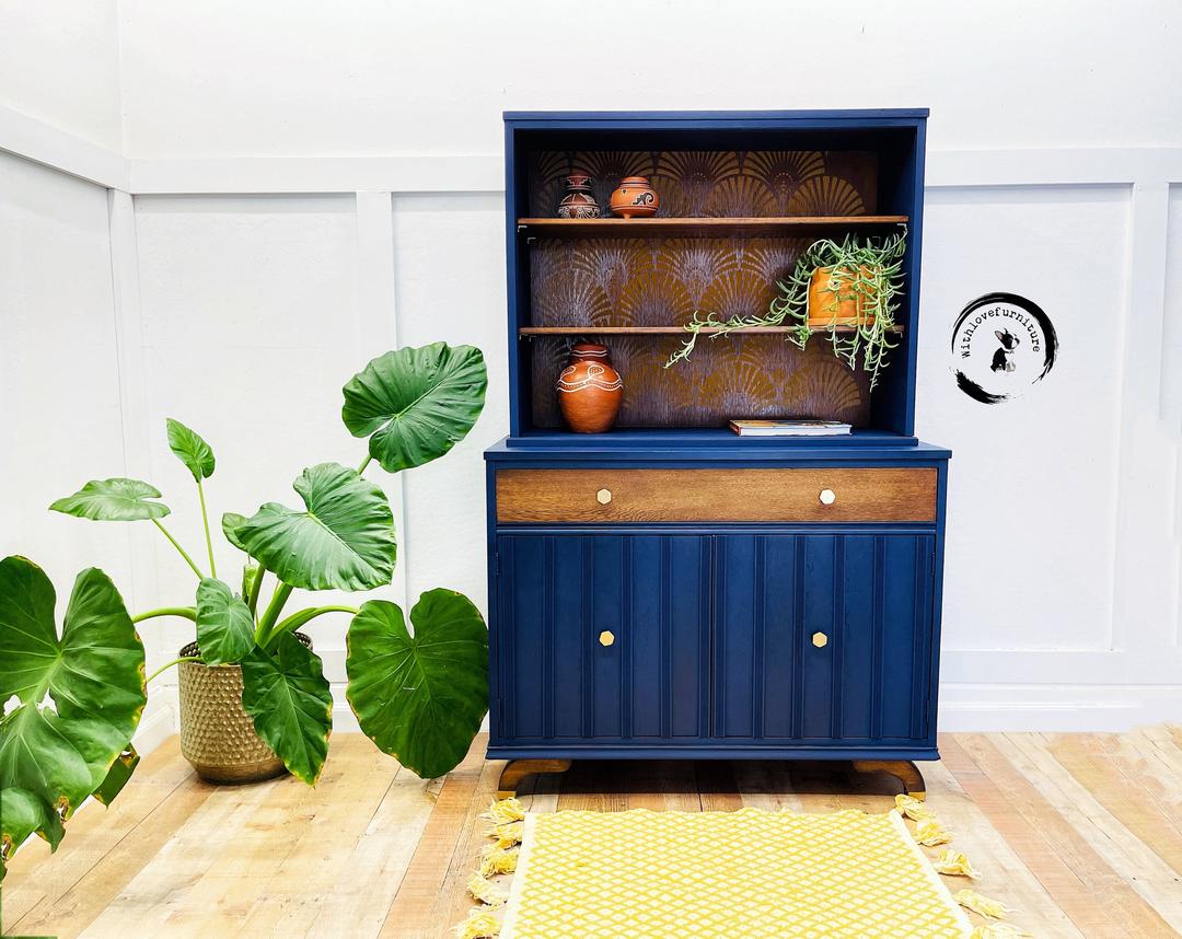 Mid Century Modern Hutch / Storage Dry Bar WithLoveFurniture