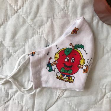 child's face mask - creative apples 