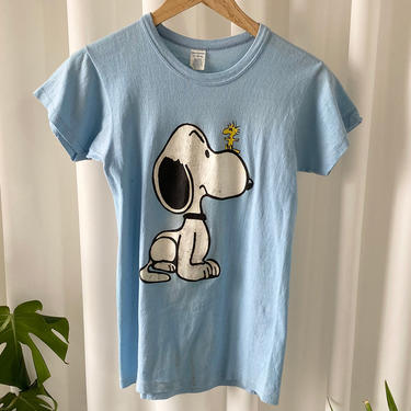 70s Snoopy &amp; Woodstock T-Shirt