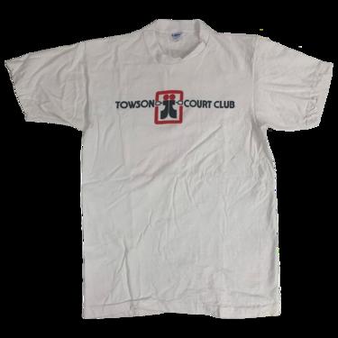 Vintage Towson Court Club &quot;Champion Blue Bar&quot; T-Shirt