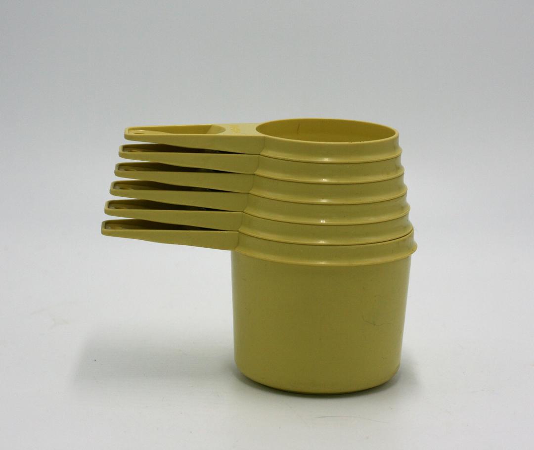 Vintage Tupperware measuring cups - The Woodlands Texas Home