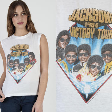 T-shirt worn by Michael Jackson - all sizes - worn on victory tour 1984