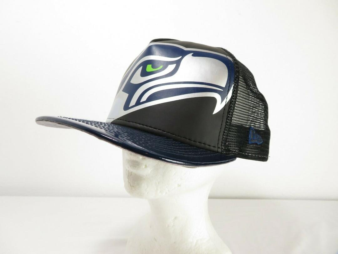 Vintage Autographed Seattle Seahawks Chuck Knox Trucker Hat