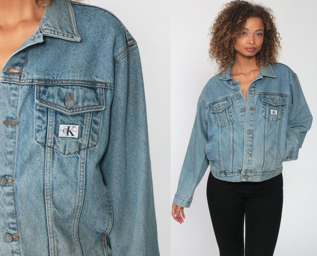 archive calvin clein denim jacket y2k ジャケット・アウター