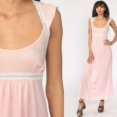 Christian Dior Slip Dress Baby Pink Sheer Nightgown | Shop Exile - Tucson,  AZ | ATTIC