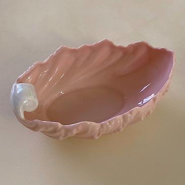 Pink Porcelain Trinket Dish