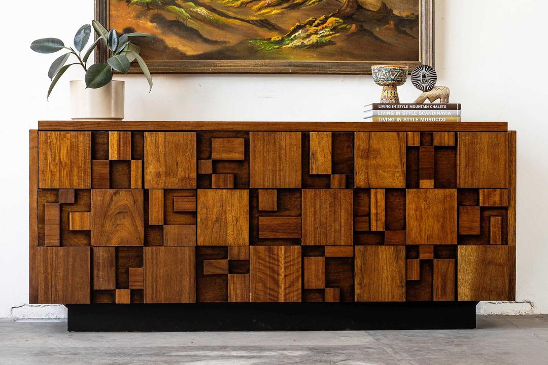 Lane Staccato Brutalist MidCentury Modern Dresser Las Vegas, NV