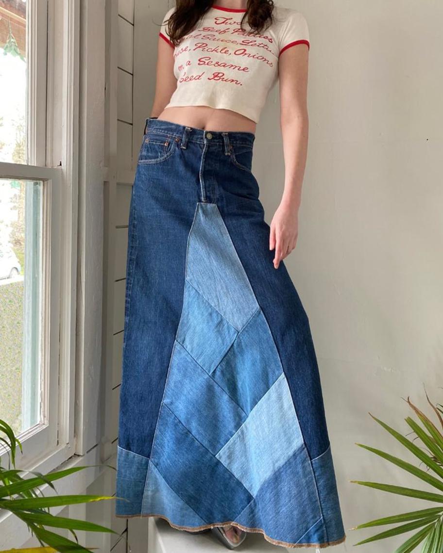 Levi's Patchwork Skirt Patchwork Skirt Levi's Everyday