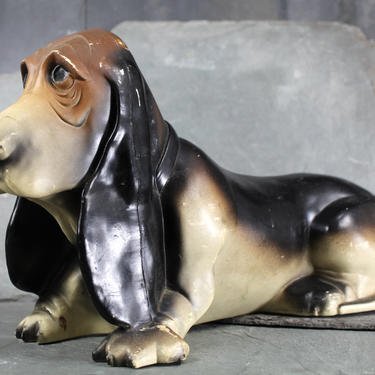 Ain't Nothin' But a Hound Dog Piggy Bank! - Large Size Plastic Hound Dog Coin Bank - Dog Lovers | FREE SHIPPING 