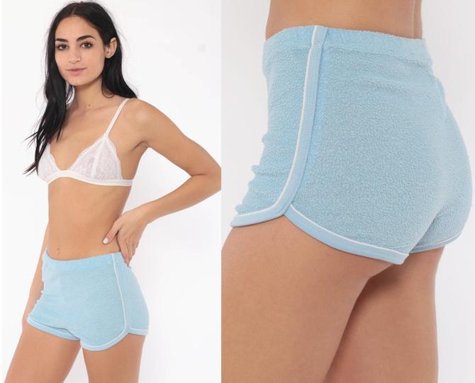 Terry cloth shorts 80s clearance