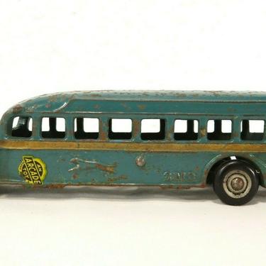 Metal greyhound bus toy sales