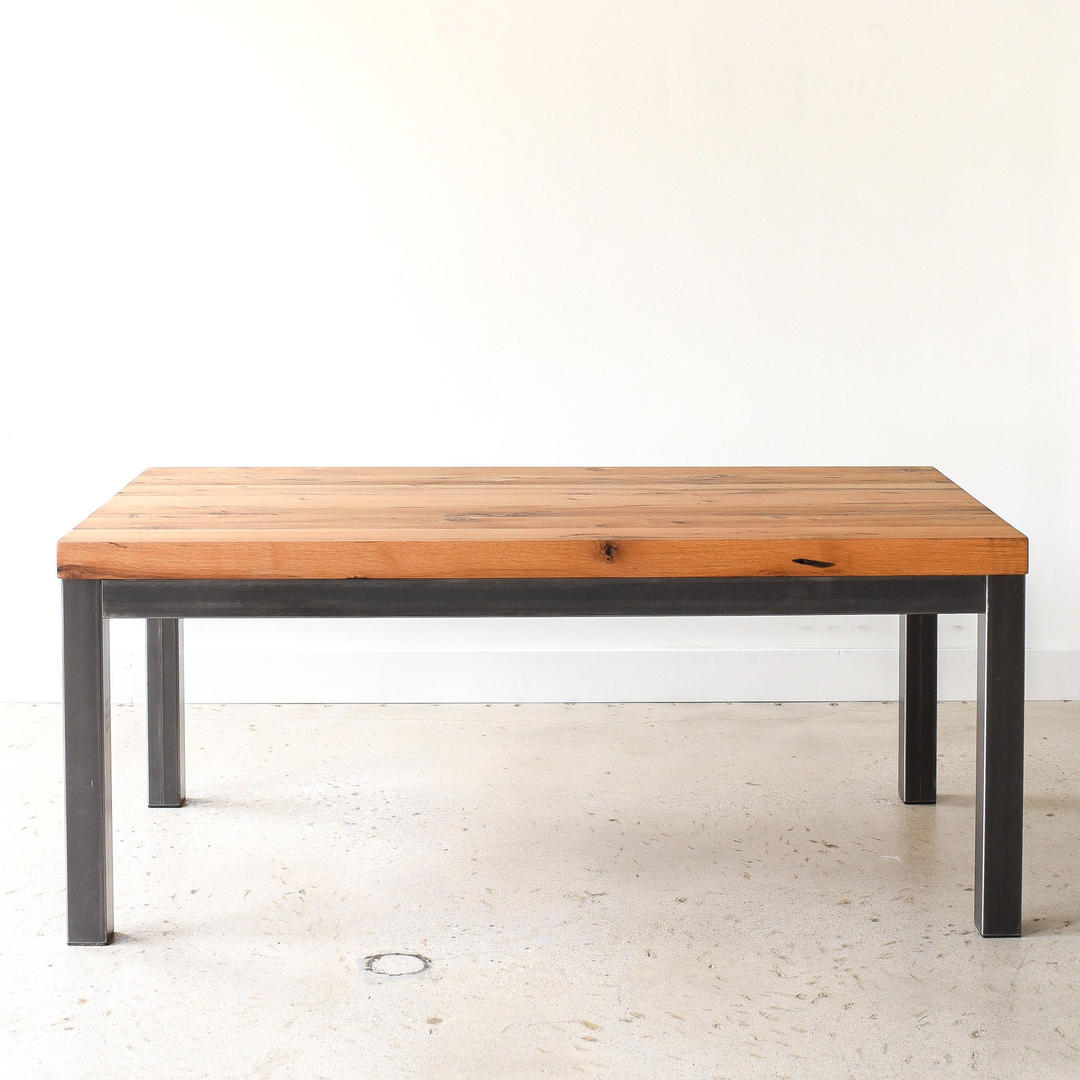 3" Solid Wood Dining Table / Industrial Kitchen Table made from What