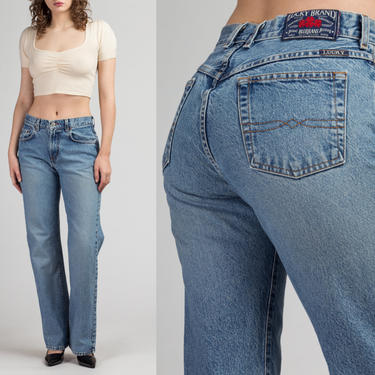 Vintage 90s Lucky Brand Jeans - Size 6, Gene Montesano Mid, Flying Apple  Vintage
