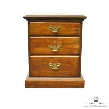PENNSYLVANIA HOUSE Solid Cherry Traditional Style 18" Chairside Accent End Table / File Cabinet 11-1144 