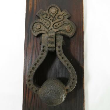 HAROLD BALAZS (1928-2017) Mead Art Works DOOR KNOCKER / FUNCTIONAL ART SCULPTURE