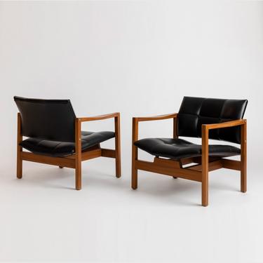 Michel Mortier Pair of Armchairs