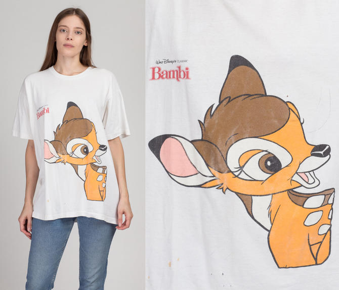 Vintage 80s Walt Disney bambi Movie outlets promo size XL