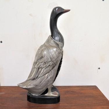 Vintage Mid Century Imported English Duck Valet Or Clothes Brush 