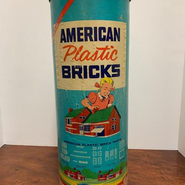 Vintage Halsam American Plastic Bricks 