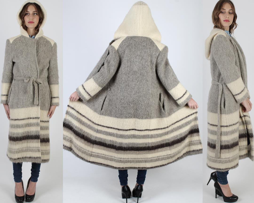 Full Length Icewool Sweater / Long Wool Nordic Winter Jacket