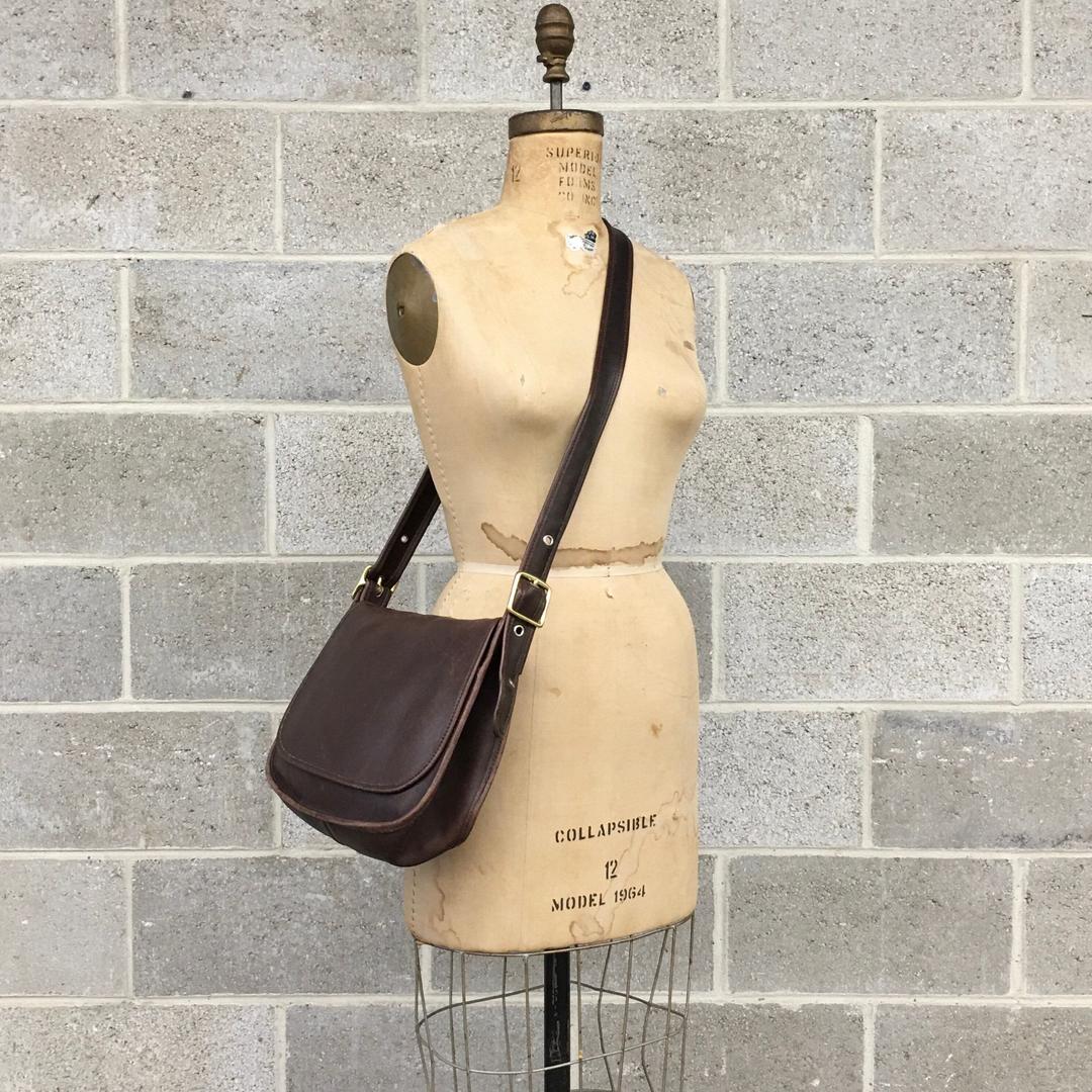 Vintage COACH Patricia Legacy Brown Saddle Bag → Hotbox Vintage