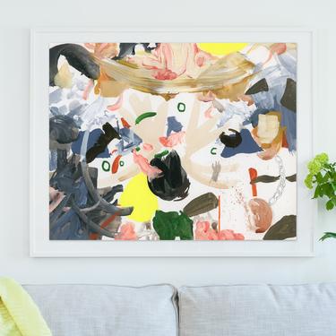 Mountains . HORIZONTAL . extra large wall art . giclee print 