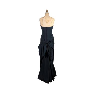night n'gaile | vintage 1980s victor costa gown | vtg 80s designer dress | small/medium | s/m | 4/6/8 