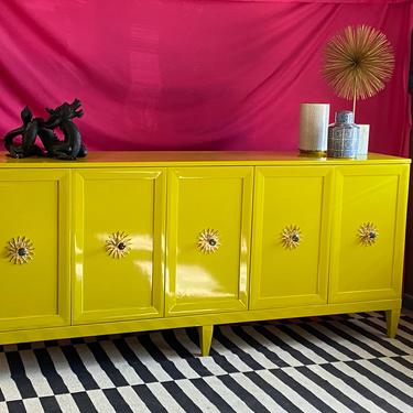 Modern Lacquered Credenza 