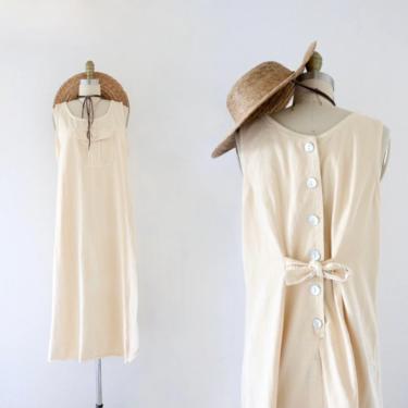 chamomile cotton market dress - m 