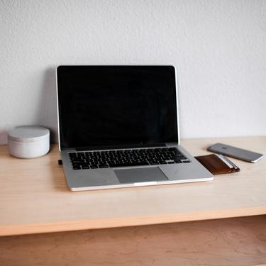 Defiant Floating Maple Desk 