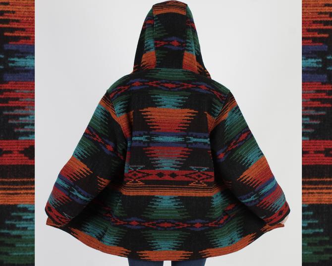 Woolrich navajo blanket on sale southwestern coat rancher