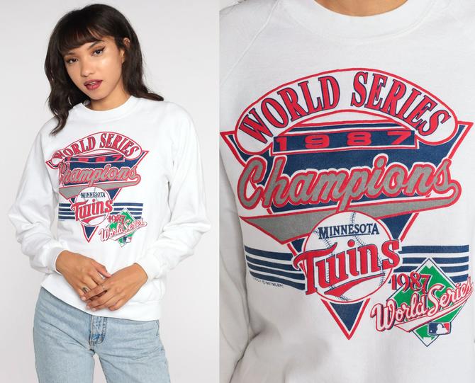 Vintage 1987 Minnesota Twins MLB Champions Crewneck Sweatshirt