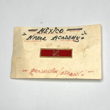 Vintage Mexican Naval Academy Graduation Pin 
