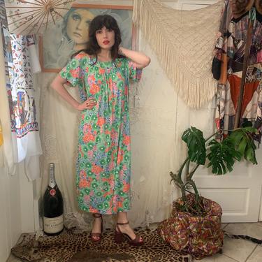 Floral muumuu store