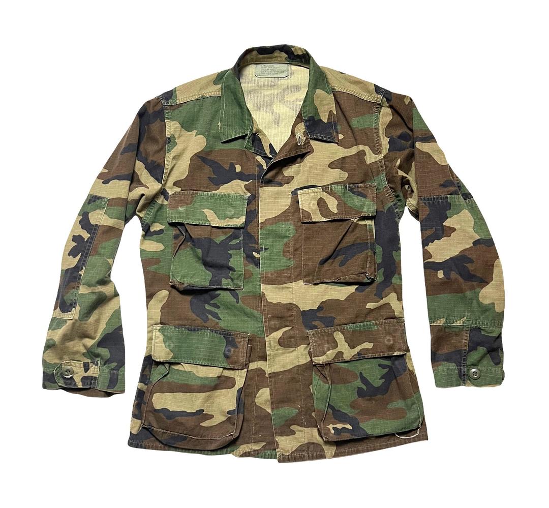 Vintage US Army Camouflage Jacket ~ size XS Short ~ Military