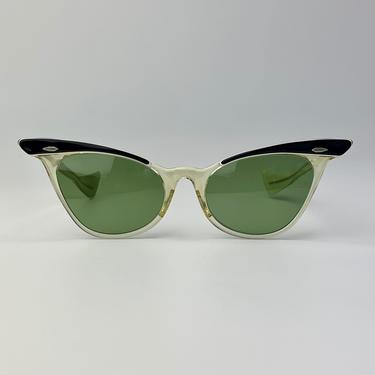 RARE &amp;gt;&amp;gt;Vintage&amp;lt;&amp;lt; 1950'S Ray-Bans - Cat Eye Sunglasses - by B &amp; L Ray-Ban USA - New UV Glass Lenses - Optical Quality 