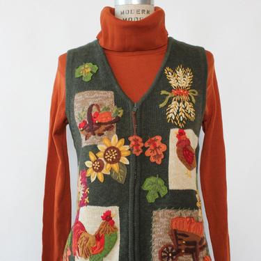 Thanksgiving Sweater Vest L/XL