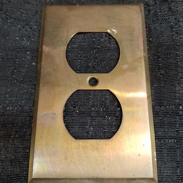 Vintage Bryant Brass Electrical Cover Plate