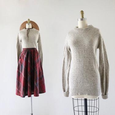 marled wool sweater XS/S 