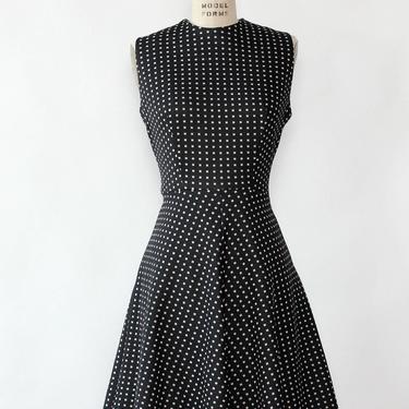 Pixel Pattern Flare Dress M/L