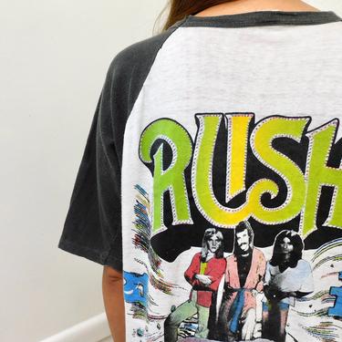 1981 RUSH Moving Pictures Tour Tee // vintage 80s 1980s | Fenix